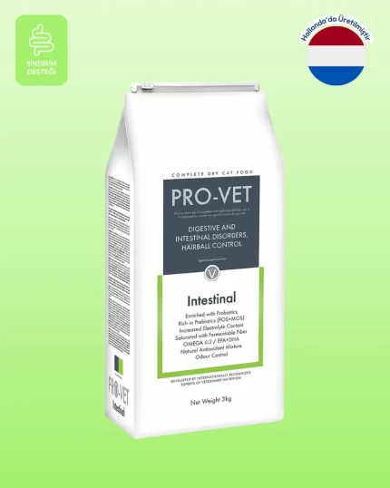 PRO-VET Intestinal Gastrointestinal Kedi Maması - Sindirim Sistemi Desteği