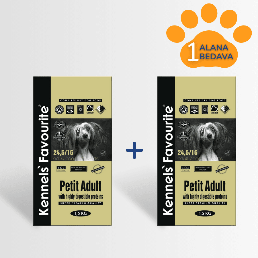 petit-adult-kampanya Kennels’ Favourite Mini Adult Küçük Irk Yetişkin Köpek Maması 1,5 kg - Görsel 1