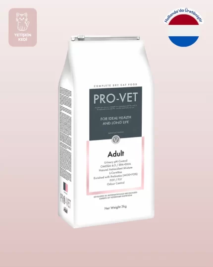 PRO-VET Adult Kedi Maması - Yetişkin & Kısırlaştırılmış Desteği