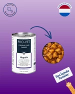 PRO-VET Hepatic Karaciğer Destekleyici Konserve Köpek Maması - Görsel 2